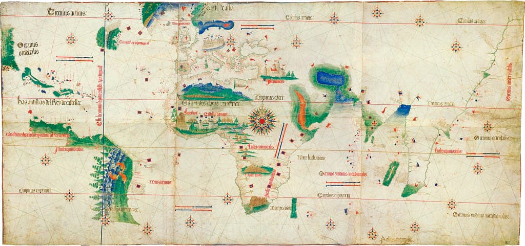 Planisferio de Cantino de 1502