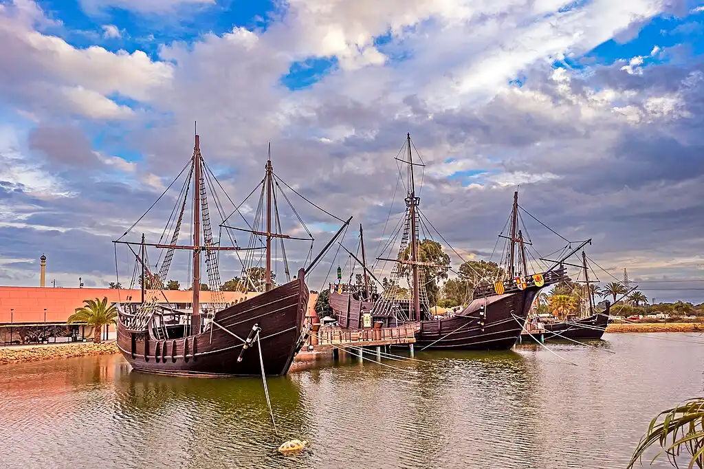 Réplicas de las naves de Cristóbal Colón